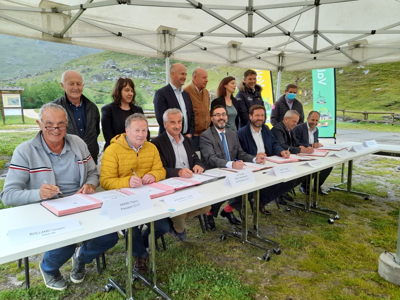 Signature du Contrat de Relance et de Transition Écologique Tarentaise Vanoise