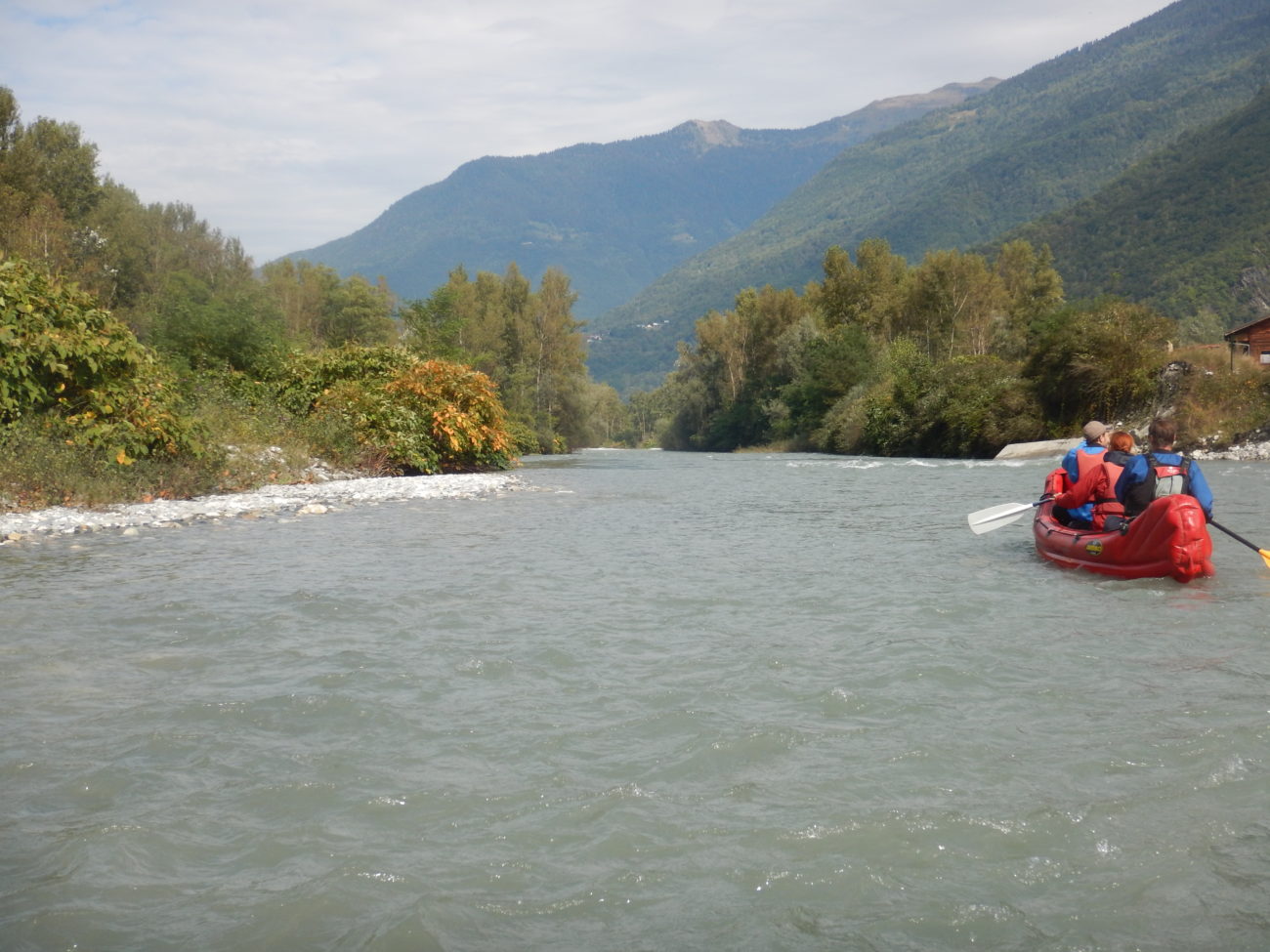 Inspection de l’Isère en Basse Tarentaise