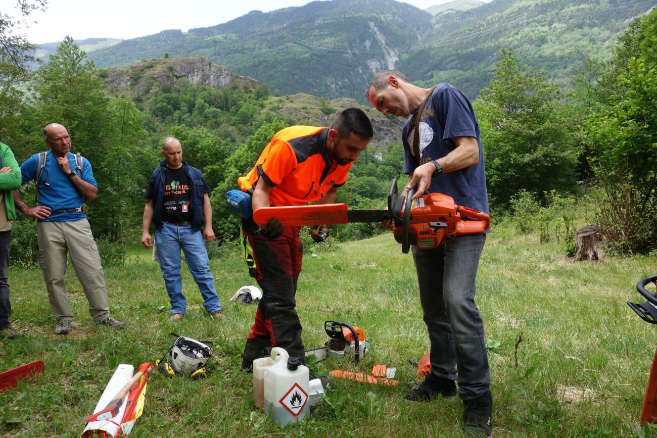 Journées bucheronnage Tarentaise : inscrivez-vous pour les sessions 2023 !