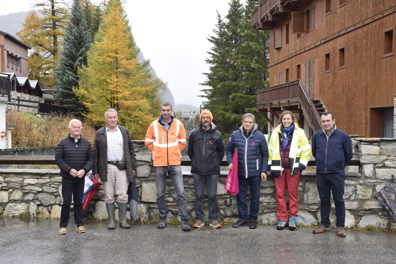 Travaux de rénovation du canal de Val d’Isère